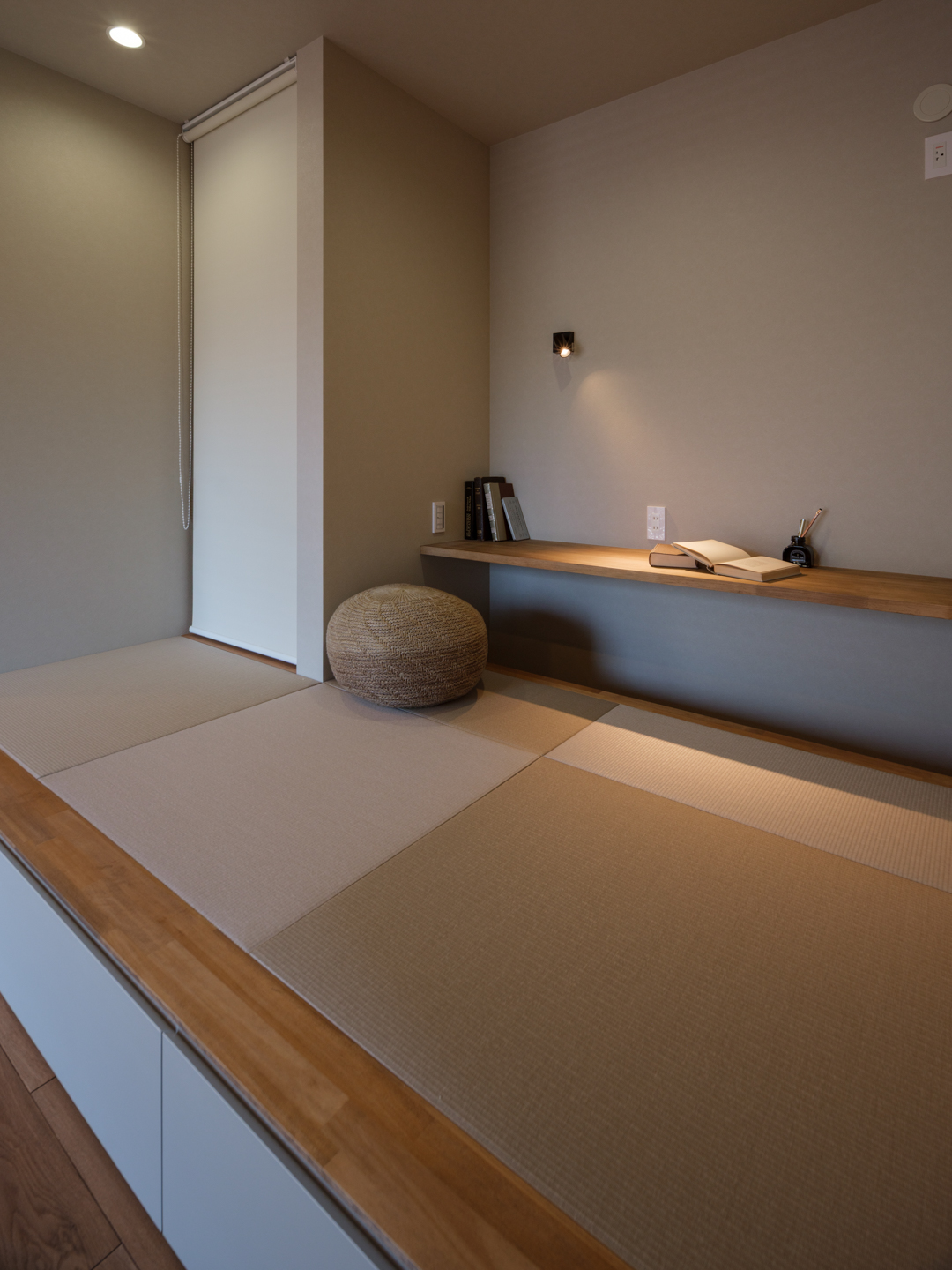 造作カウンター施工