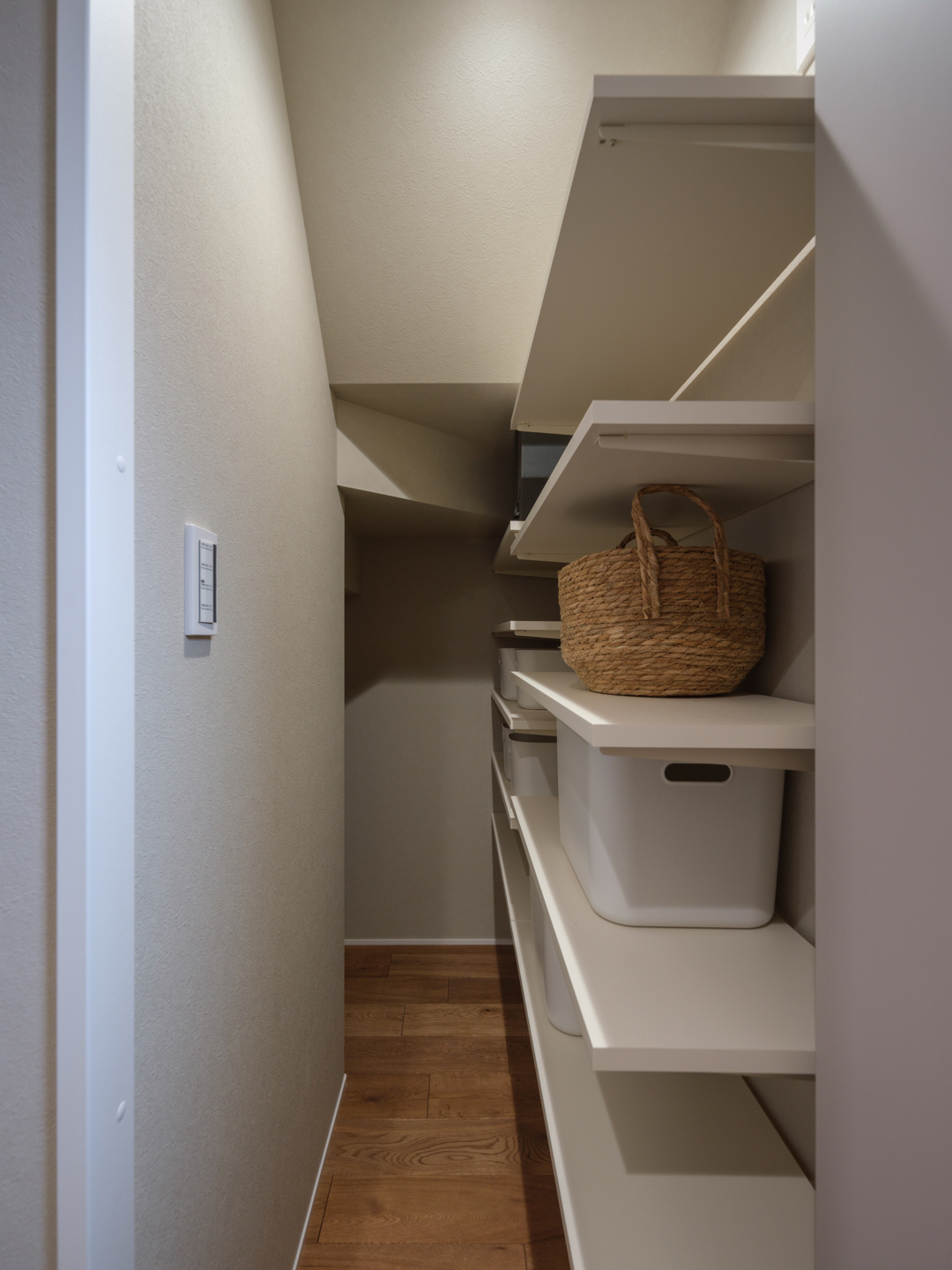 1帖の収納スペース