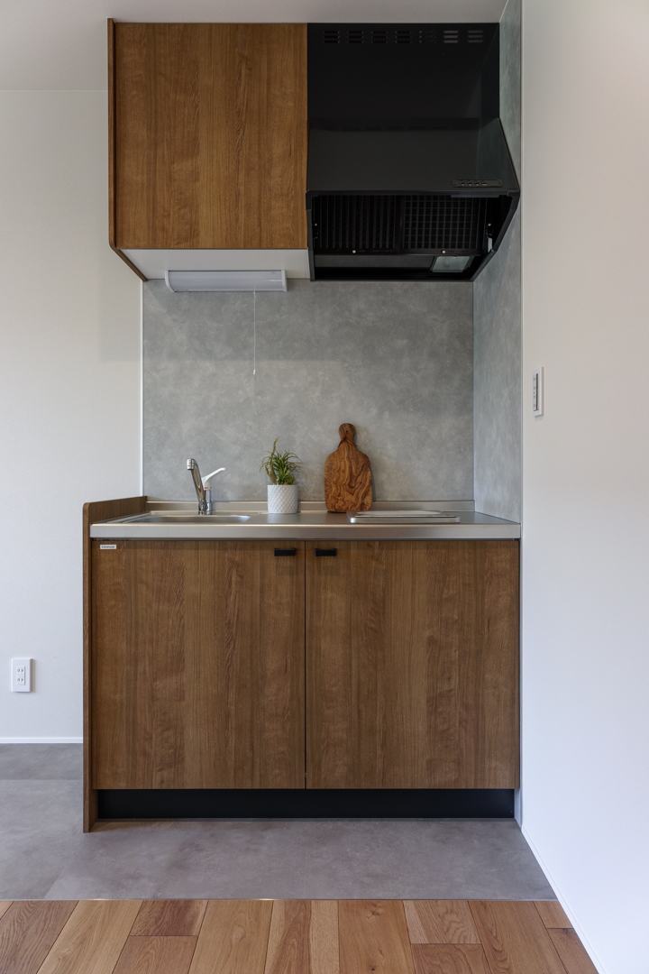 IHコンロのミニキッチン