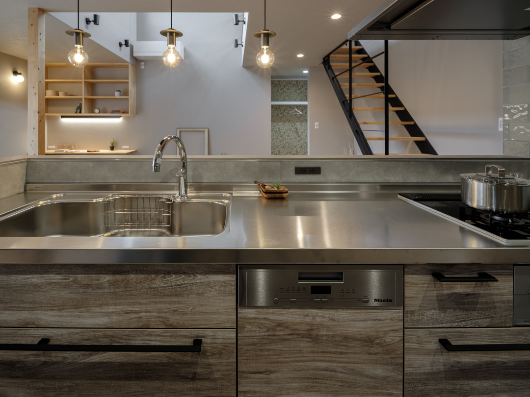 ミーレのフロントオープン型食洗機