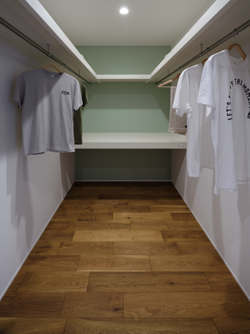 3帖のウォークインクローゼット