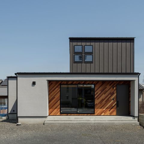 質と設計で魅せる22坪、引き算の家